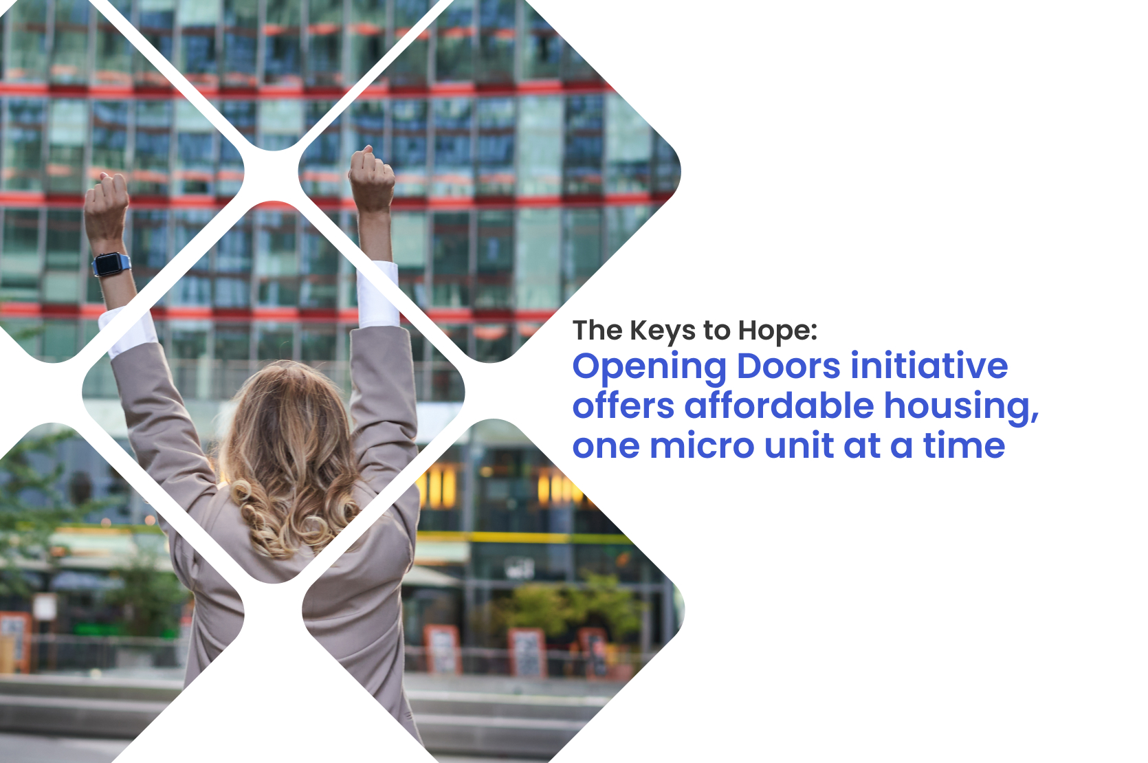 The Keys to Hope: Opening Doors initiative offers affordable housing, one micro unit at a time