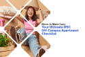 Move-In Made Easy: Your Ultimate USC Off-Campus Apartment Checklist
