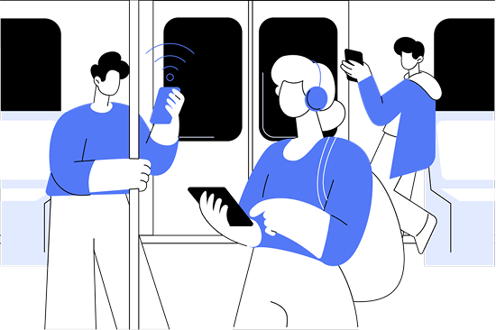 USC Fryft free late-night rides illustration